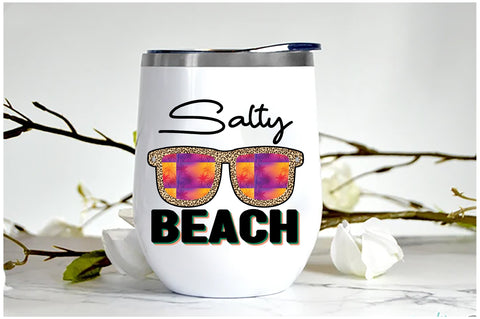 Salty Beach Funny Summer Sublimation Sublimation Jagonath Roy 