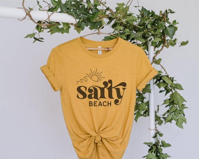 Salty beach svg, beach svg, Salty svg, Summer svg, Beach Life svg, Vacay svg, Vacation svg, girl summer svg beach trip svg, beach shirt svg SVG Fauz 