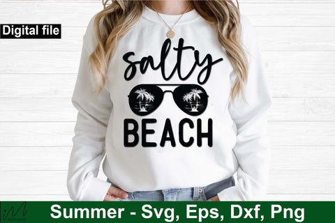 salty beach svg, Summer vibes svg, Summer t shirt svg, Vacation Svg, Ocean Svg Svg, Beach Svg, Beach t shirt svg, Summer mug svg, Beach time svg, Summer Cut Files, Hello summer svg, Lake time SVG Isabella Machell 