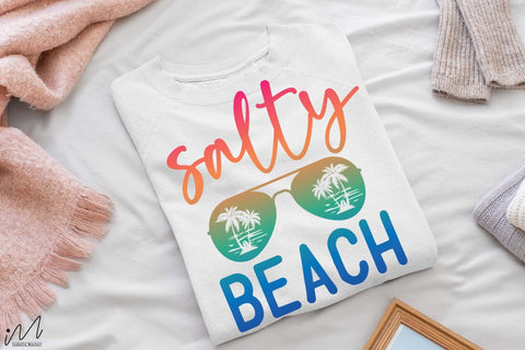 salty beach svg, Summer vibes svg, Summer t shirt svg, Vacation Svg, Ocean Svg Svg, Beach Svg, Beach t shirt svg, Summer mug svg, Beach time svg, Summer Cut Files, Hello summer svg, Lake time SVG Isabella Machell 
