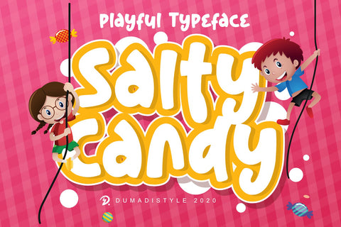 Salty Candy Font Dumadistyle 