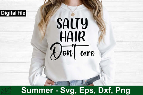salty hair don't care svg2,Summer vibes svg, Summer t shirt svg, Vacation Svg, Ocean Svg Svg, Beach Svg, Beach t shirt svg, Summer mug svg, Beach time svg, Summer Cut Files, Hello summer svg, Lake time SVG Isabella Machell 