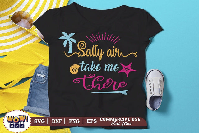 Salty hair take me there svg, Summer svg, Beach svg, Png, Dxf SVG Wowsvgstudio 