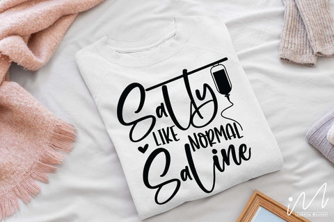 salty like normal saline svg,Nurse Svg,Doctor Svg,Nursing Svg,Medical Svg,Stethoscope Svg SVG Isabella Machell 