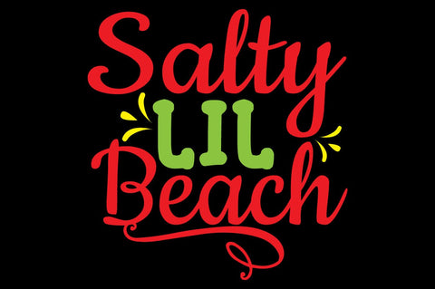 Salty Lil Beach SVG Craftlabsvg24 