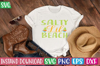 Salty Lil Beach SVG Cut File SVG Studio Innate 
