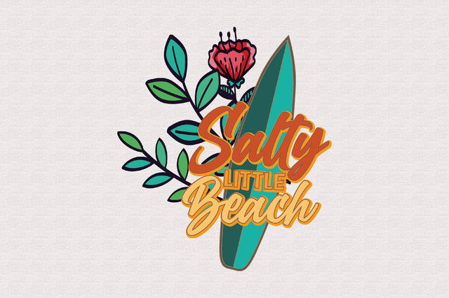 Salty Little Beach Sublimation Sublimation Rupkotha 