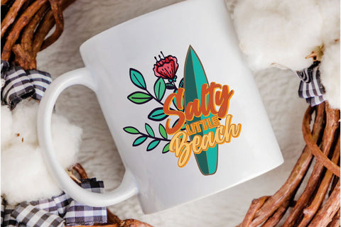 Salty Little Beach Sublimation Sublimation Rupkotha 