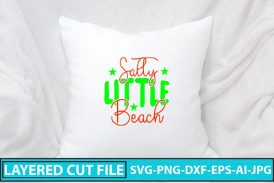 Salty Little Beach SVG Cut File SVG Syaman 