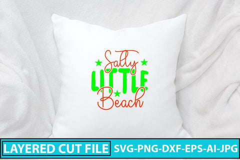 Salty Little Beach SVG Cut File SVG Syaman 