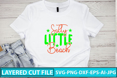 Salty Little Beach SVG Cut File SVG Syaman 