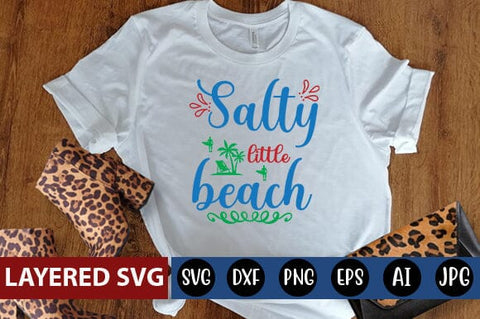 salty little beach Svg SVG Blessedprint 