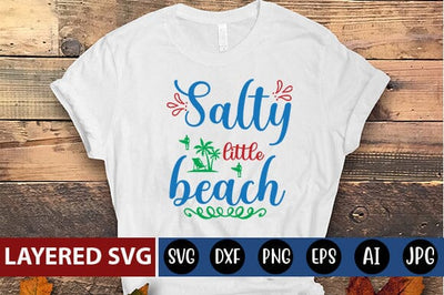 salty little beach Svg SVG Blessedprint 