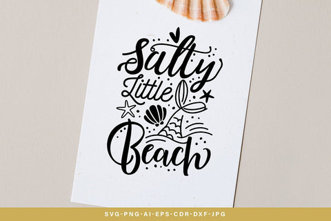 Salty Little Beach SVG SVG VectorSVGdesign 