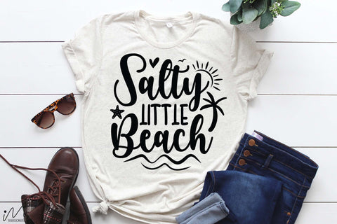 salty little beach svg,Summer vibes svg, Summer t shirt svg, Vacation Svg, Ocean Svg Svg, Beach Svg, Beach t shirt svg, Summer mug svg, Beach time svg, Summer Cut Files, Hello summer svg, Lake time SVG Isabella Machell 