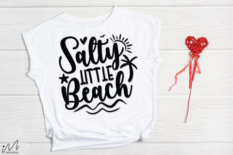 salty little beach svg,Summer vibes svg, Summer t shirt svg, Vacation Svg, Ocean Svg Svg, Beach Svg, Beach t shirt svg, Summer mug svg, Beach time svg, Summer Cut Files, Hello summer svg, Lake time SVG Isabella Machell 
