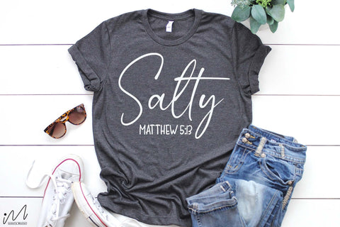 Salty Matthew 5:13 svg, Summer svg, Summer t shirt svg, Vacation Svg, Ocean Svg Svg, Beach Svg, Beach t shirt svg, Summer mug svg, Beach time svg, Summer vibes svg, Hello summer svg, Lake time SVG Isabella Machell 