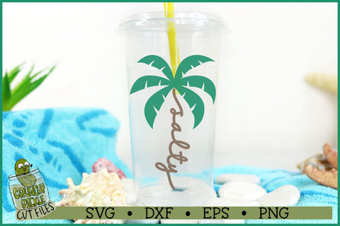 Salty Palm Tree SVG File SVG Crunchy Pickle 