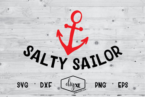 Salty Sailor SVG DIYxe Designs 