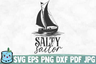 Salty Sailor SVG MintyMarshmallows 