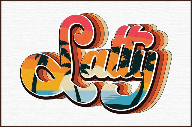 Salty Summer Sublimation Sublimation designartist 