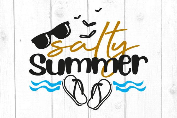 Salty Summer Svg SVG cricutfilesmg 