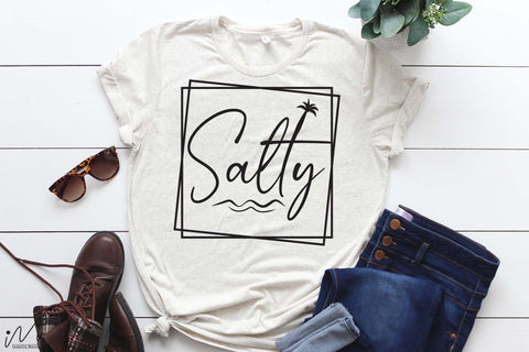 Salty svg, Summer vibes svg, Summer t shirt svg, Vacation Svg, Ocean Svg Svg, Beach Svg, Beach t shirt svg, Summer mug svg, Beach time svg, Summer Cut Files, Hello summer svg, Lake time SVG Isabella Machell 
