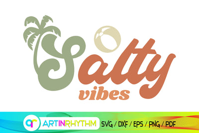 salty vibes, summer svg, beach svg SVG Artinrhythm shop 