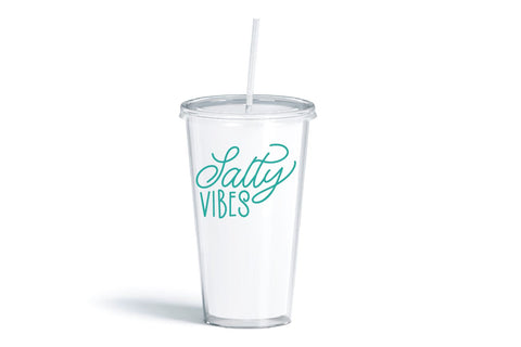 Salty Vibes SVG | Summer Cut File for Circut, Silhouette, Scan N Cut SVG So Fontsy Design Shop 