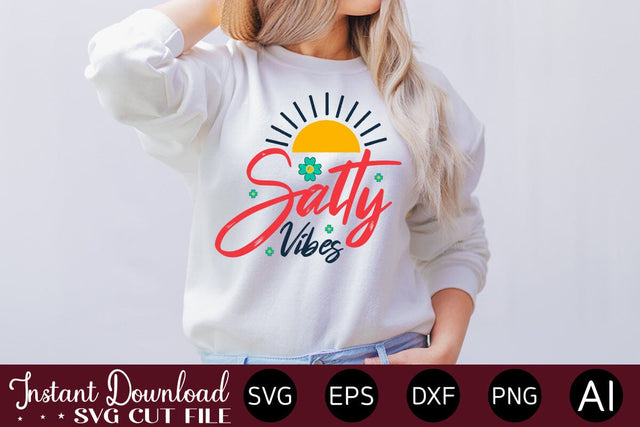 Salty Vibes SVG SVG designmaster24 