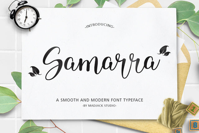 Samarra Script Font muhammadzeky 