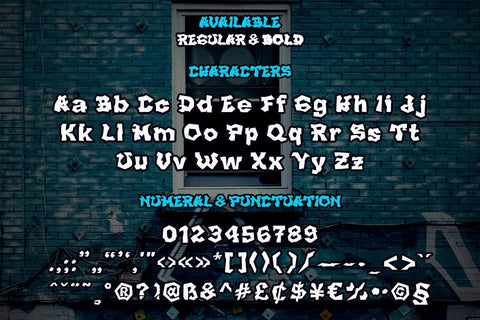 SAMBAR - Graffiti Style Font Font twinletter 