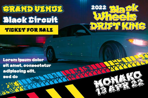 SAMBAR - Graffiti Style Font Font twinletter 