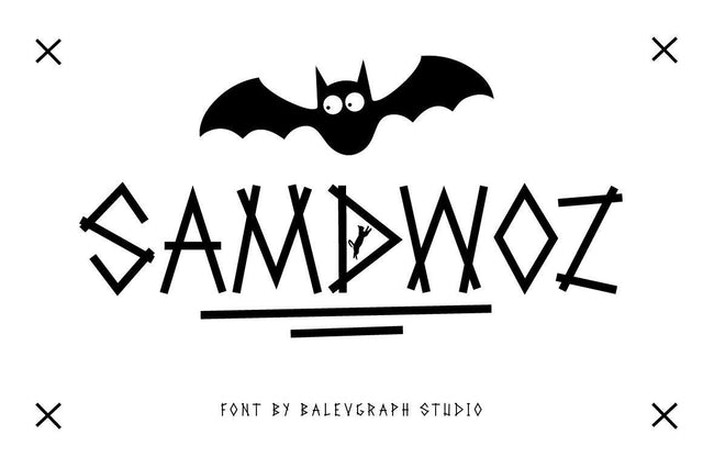 Samdwoz Graffiti Typeface Font Balevgraph Studio 