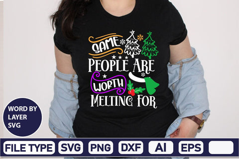 Same People Are Worth Melting For SVG Cut File SVG DesignPlante 503 