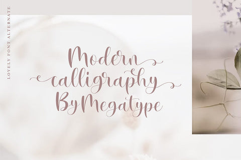 Sampreto | Elegant Calligraphy Font Font Megatype 