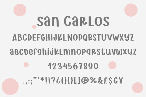 San Carlos Font Sunday Nomad 