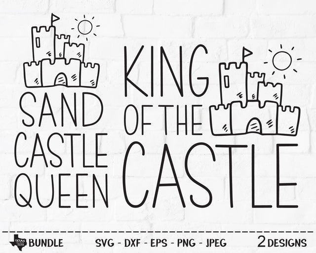 Sand Castle Bundle | Summer SVG SVG Texas Southern Cuts 