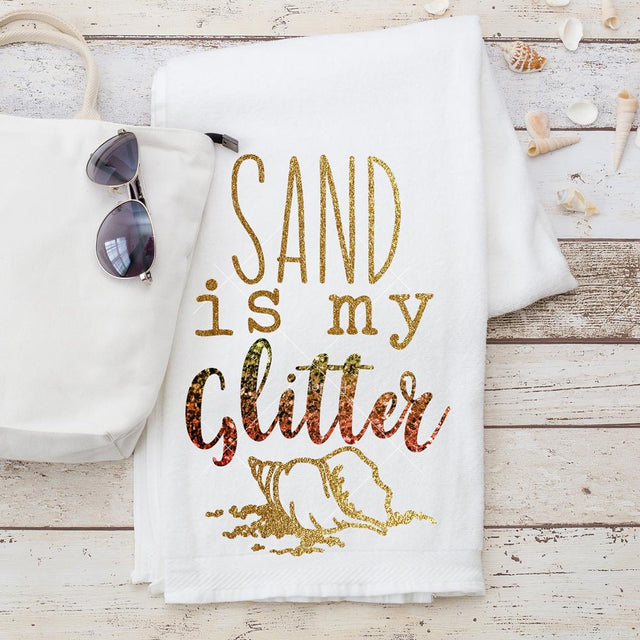 Sand is my Glitter - Beach Summer SVG SVG Chameleon Cuttables 