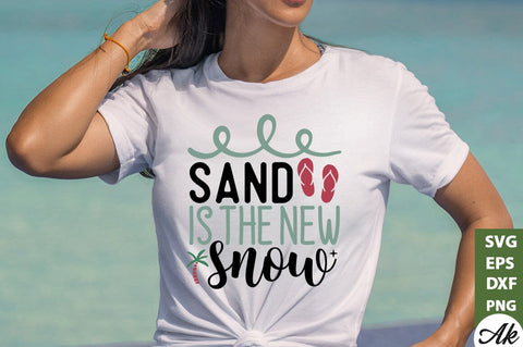 Sand is the new snow SVG SVG akazaddesign 