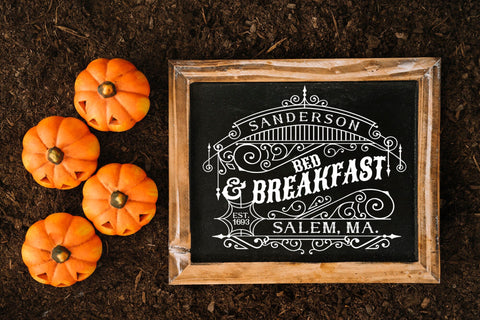 Sanderson Bed & Breakfast | Vintage Halloween SVG SVG CraftLabSVG 