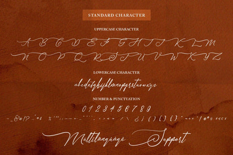 Sandrina Elegant Script Font Font Kotak Kuning Studio 