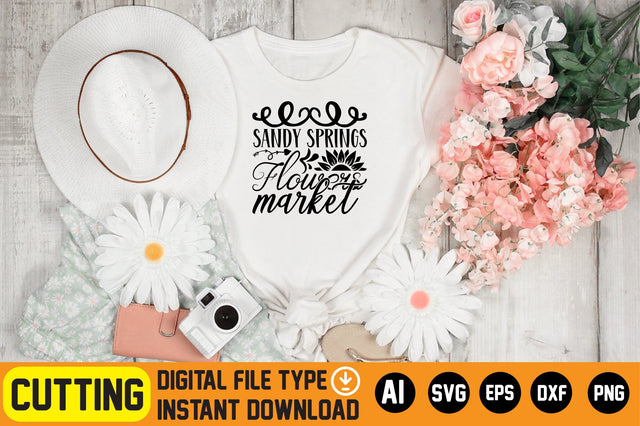 Sandy Springs Flowers Market SVG CraftlabSvg29 