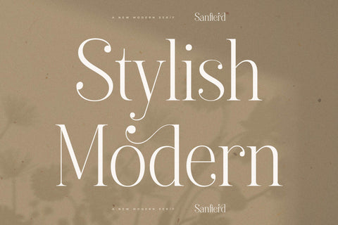 Sanfterd Typeface Font Storytype Studio 