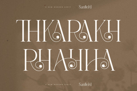 Sanfterd Typeface Font Storytype Studio 