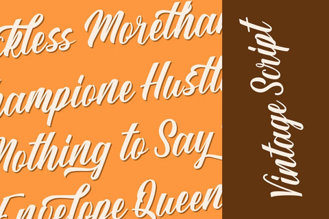 Sang Ratu - Vintage Script Font Font StringLabs 