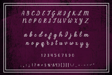 Sangria Silk - an outline script font Font Stacy's Digital Designs 