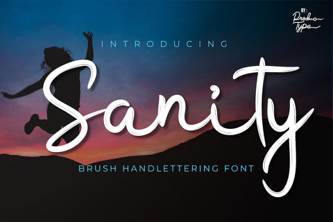 Sanity Font twinletter 