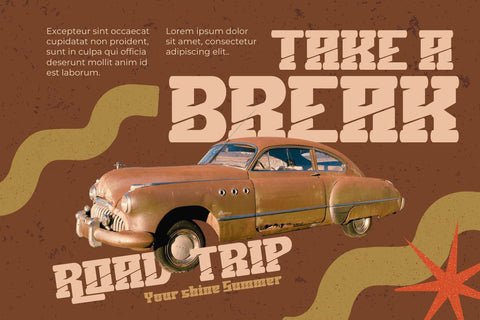 SANKOR | Groovy Retro Font Font twinletter 