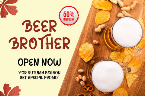 Sans Autumn - Display Font Font Illushvara Design 